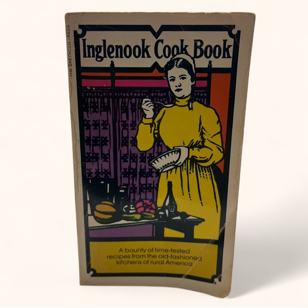 Vintage Collectible Cookbook Inglenook Cook Book Brethren Church Simple Living